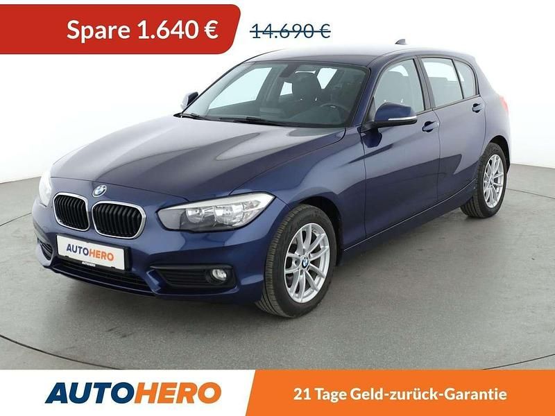 Blau Gebraucht 2017 BMW 116 Advantage Kleinwagen | 13.050 € (Fairer Preis) - Bild 1/3