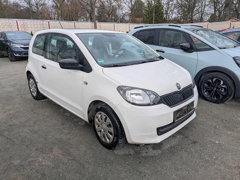 Gebraucht Skoda Citigo Active 60 PS (44 kW) 2013 Weiß Kleinwagen