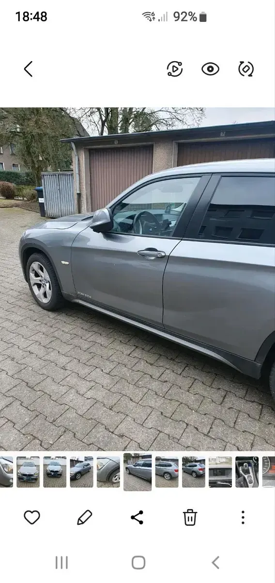 Gebraucht BMW X1 177 PS (130 kW) 2010 Grau SUV