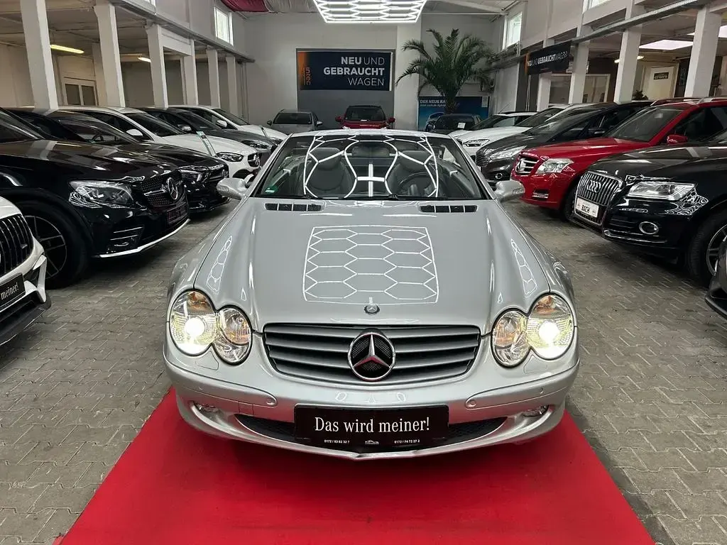 Gebraucht Mercedes SL350 245 PS (180 kW) 2002 Silber Cabrio