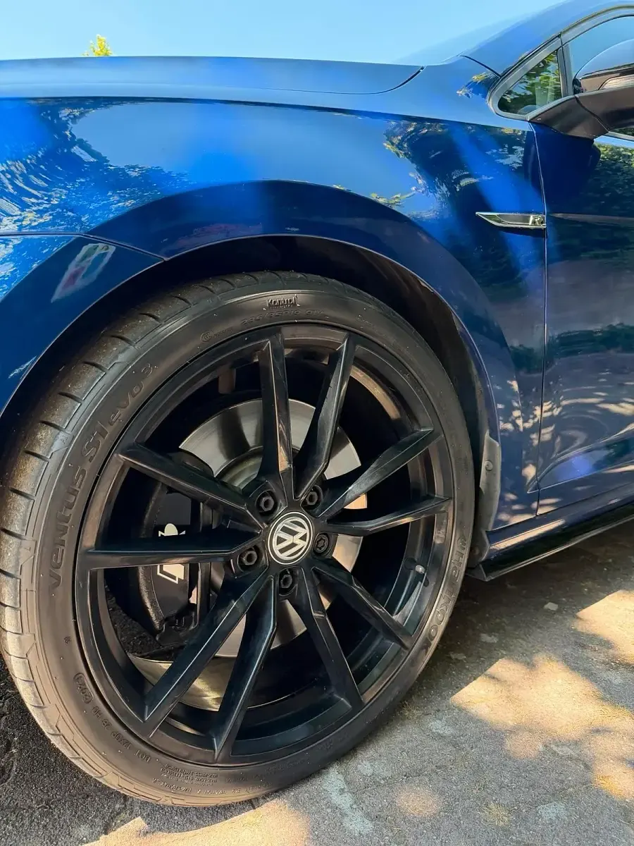 Gebraucht VW Golf VII R 310 PS (228 kW) 2017 Blau Limousine