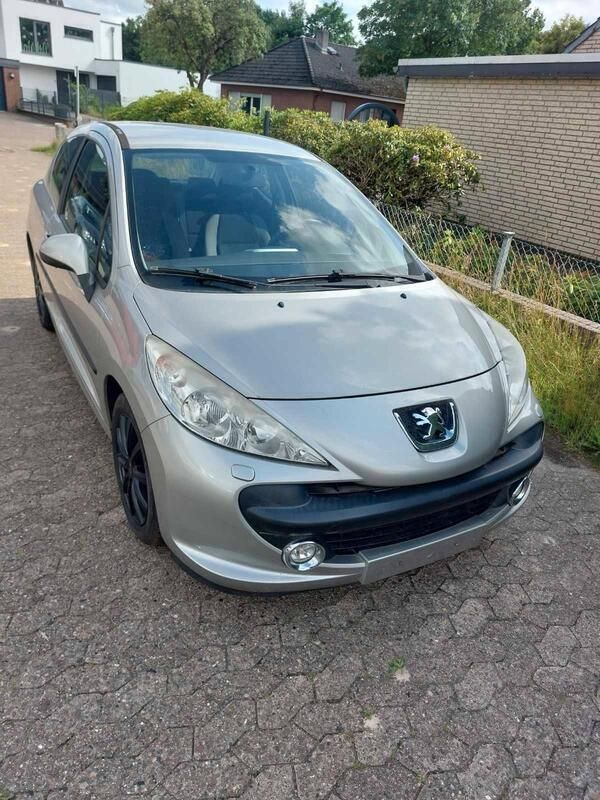 Grau Gebraucht 2009 Peugeot 207 Kleinwagen | 1.200 € (Superpreis) - Bild 1/4