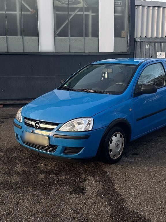 Blau Gebraucht 2005 Opel Corsa Limousine | 1.000 € (Guter Preis) - Bild 1/4