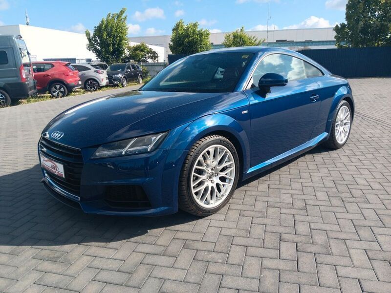 Scubablau metallic Gebraucht 2015 Audi TT S-Line Coupé | 24.990 € (Teuer) - Bild 1/4