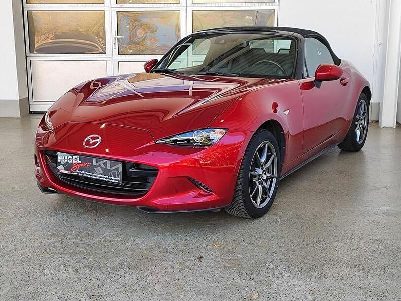 Gebraucht Mazda MX5 Selection 132 PS (97 kW) 2020 Soul red crystal m Cabrio