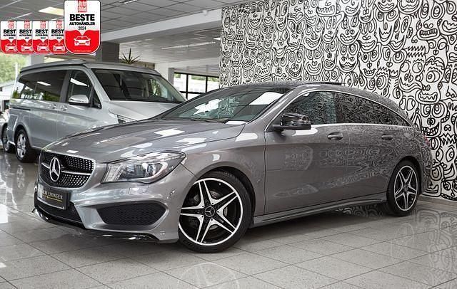 Grau Gebraucht 2016 Mercedes CLA200 Shooting Brake AMG Kombi | 19.770 € (Fairer Preis) - Bild 1/3