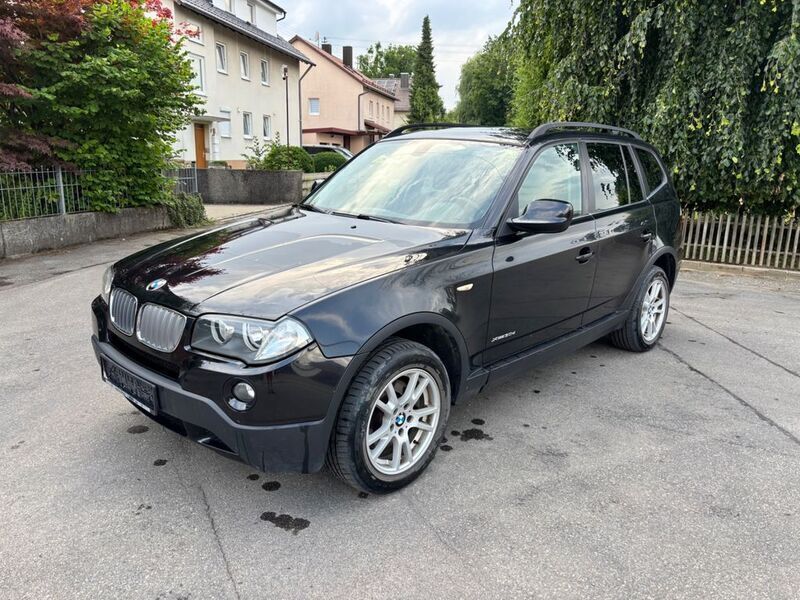 Schwarz Gebraucht 2009 BMW X3 Sport Line SUV | 6.999 € (Superpreis) - Bild 1/4