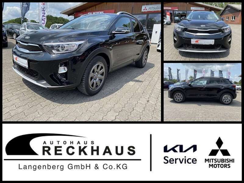 Schwarz (abp auroraschwarz) Gebraucht 2021 Kia Stonic Vision SUV | 15.450 € - Bild 1/4