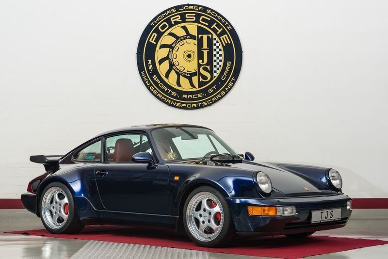 Mitternachtsblau Gebraucht 1993 Porsche 964 Turbo Coupé | 495.964 € - Bild 1/4