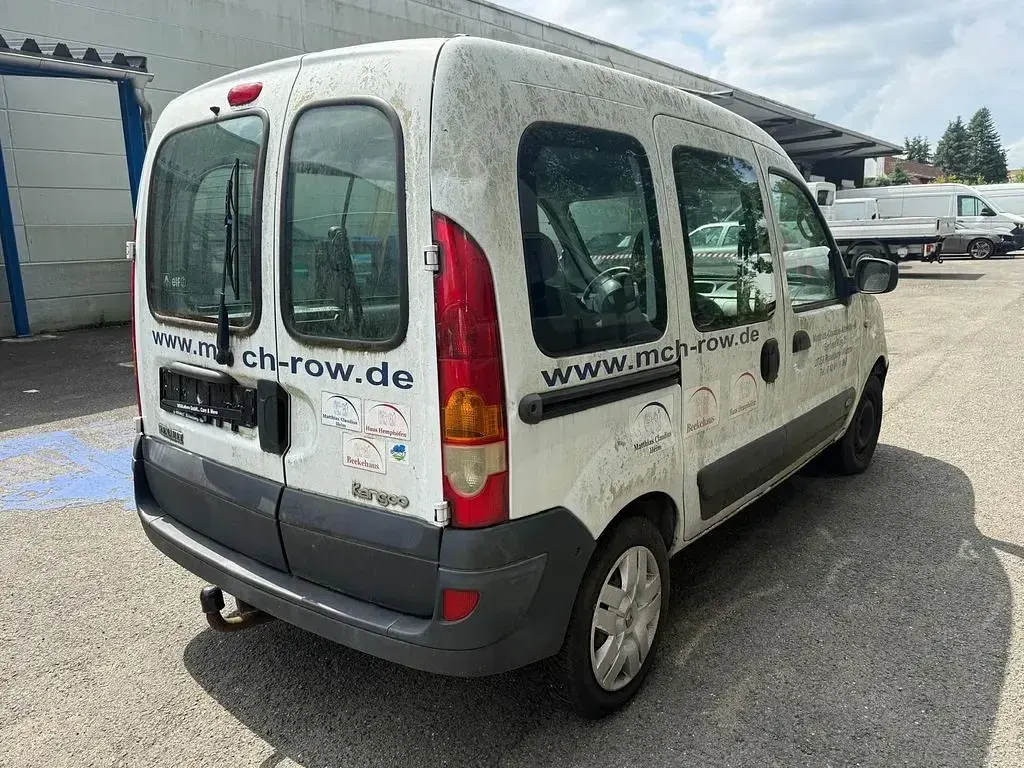 Gebraucht Renault Kangoo 75 PS (55 kW) 2006 Weiß Van / Kleinbus