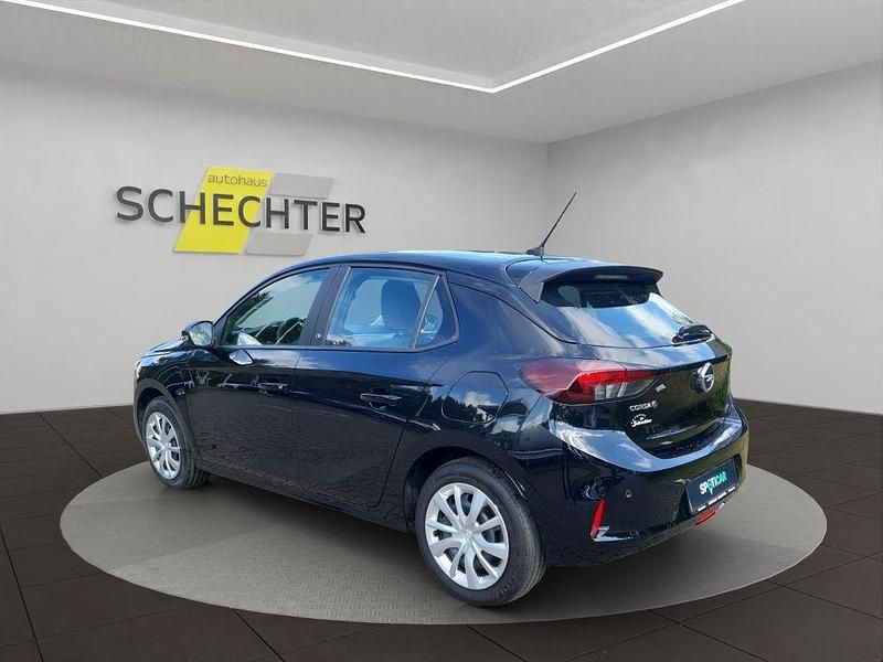 Gebraucht Opel Corsa-e Edition 100 kW (136 PS) 2022 Schwarz metallic (metallic) Kleinwagen