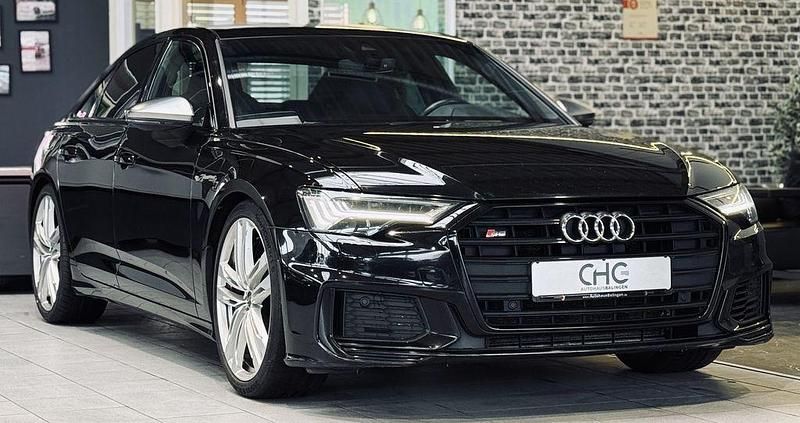 Mythosschwarz Gebraucht 2021 Audi S6 Sport Limousine | 44.030 € (Fairer Preis) - Bild 1/4