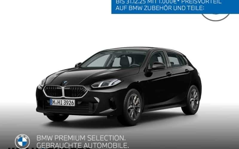 Schwarz Neu 2025 BMW 120 Performance Kleinwagen | 33.200 € (Superpreis) - Bild 1/4