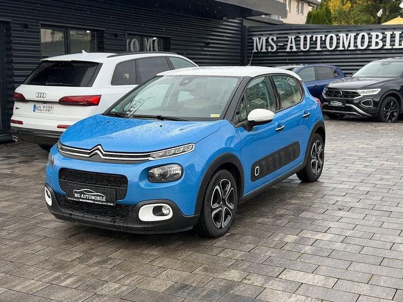 Blau Gebraucht 2019 Citroën C3 Shine Limousine | 9.950 € (Fairer Preis) - Bild 1/4