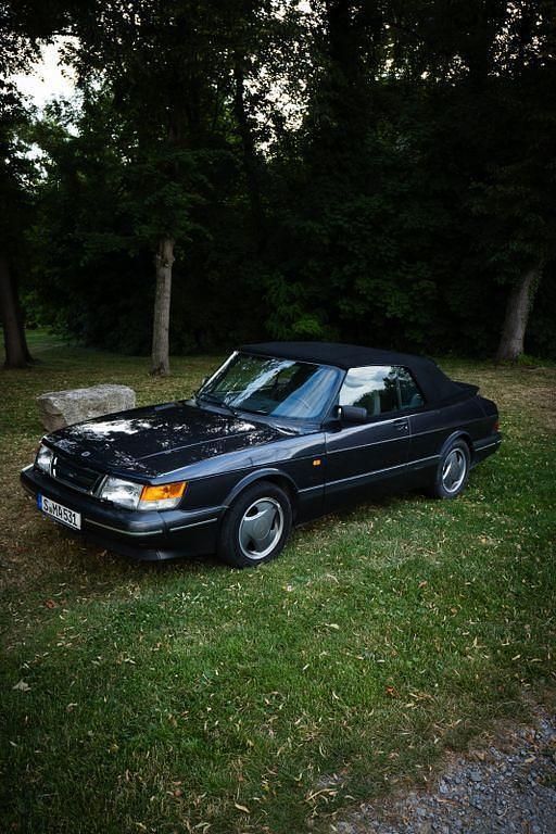 Violet Gebraucht 1993 Saab 900 Cabriolet Cabrio | 17.000 € - Bild 1/4