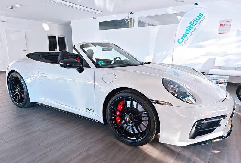 Racetrackgrey/kreide/crayon/ch Gebraucht 2022 Porsche 911 Carrera GTS Cabrio | 169.000 € (Fairer Preis) - Bild 1/4