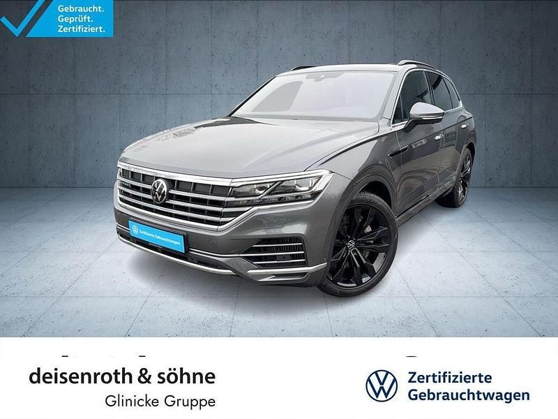 Siliziumgrau metallic Gebraucht 2022 VW Touareg Atmosphere SUV | 47.705 € (Fairer Preis) - Bild 1/4