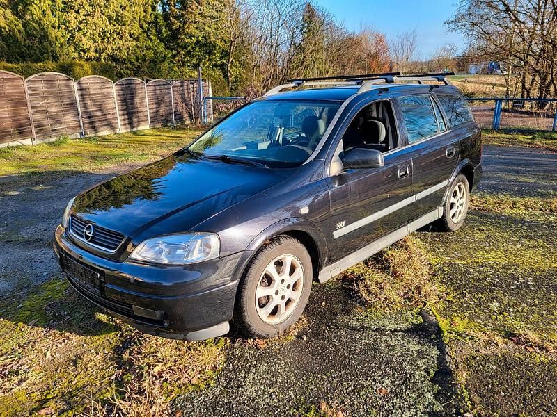 Gebraucht Opel Astra Njoy 101 PS (74 kW) 2003 Schwarz Kombi