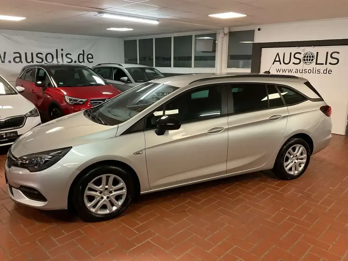 Gebraucht Opel Astra Edition 130 PS (95 kW) 2022 Argon silber Kleinwagen
