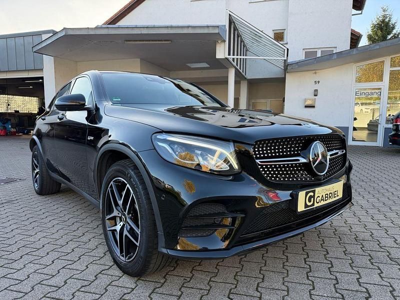 Schwarz Gebraucht 2018 Mercedes GLC43 AMG AMG Coupé | 39.990 € (Fairer Preis) - Bild 1/4