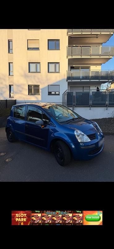 Gebraucht Renault Modus 90 PS (66 kW) 2007 Blau Van / Kleinbus