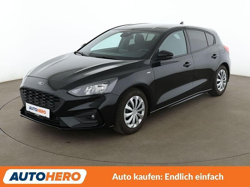 Gebraucht Ford Focus ST-Line 125 PS (91 kW) 2018 Schwarz Limousine