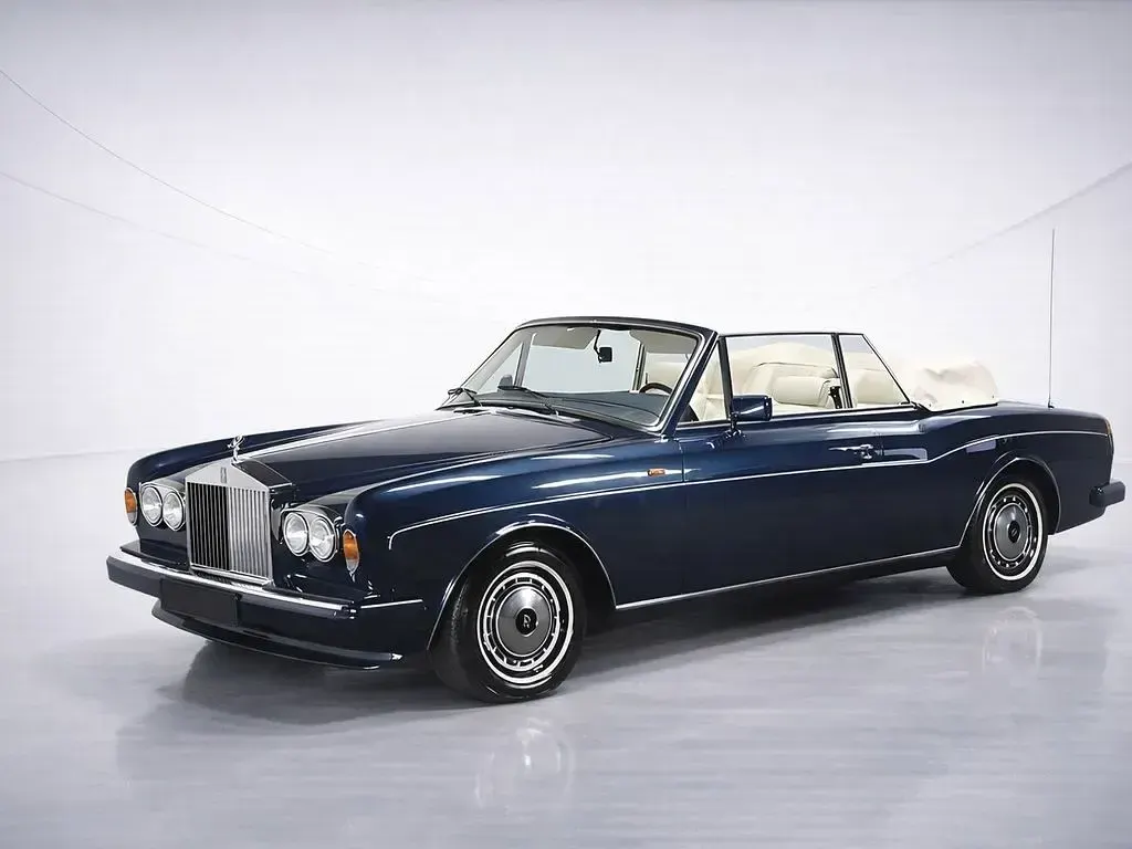 Gebraucht Rolls Royce Corniche 218 PS (160 kW) 1990 Blau Cabrio
