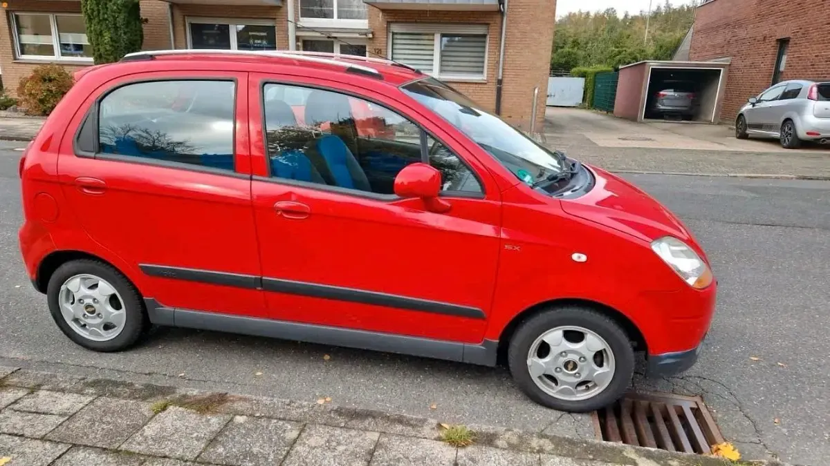 Używany Chevrolet Matiz 67 KM (49 kW) 2009 Czerwony Hatchback
