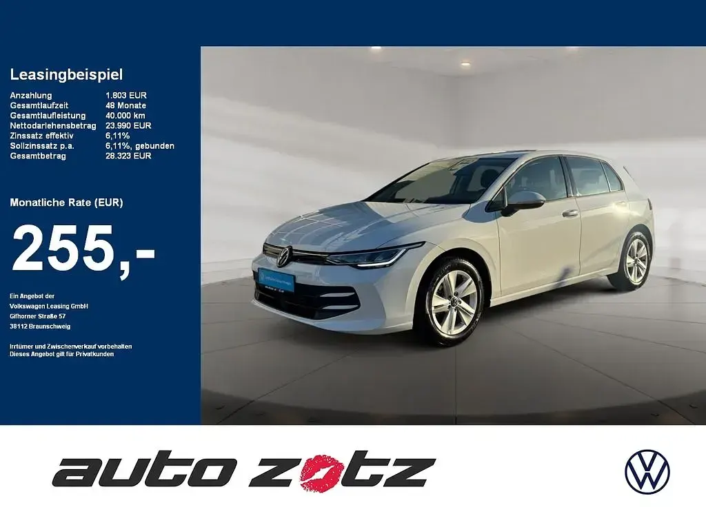Gebraucht VW Golf VIII Life 116 PS (85 kW) 2024 Limousine