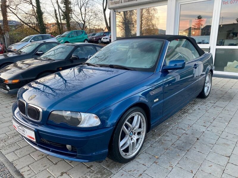 Gebraucht BMW 325 Cabriolet 192 PS (141 kW) 2001 Blau metallic Cabrio