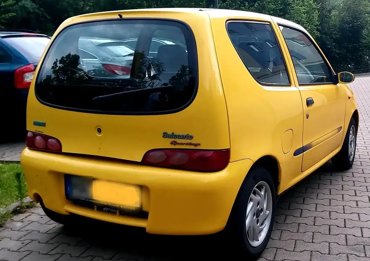 Gebraucht Fiat Seicento 55 PS (40 kW) 2000 Gelb Kleinwagen