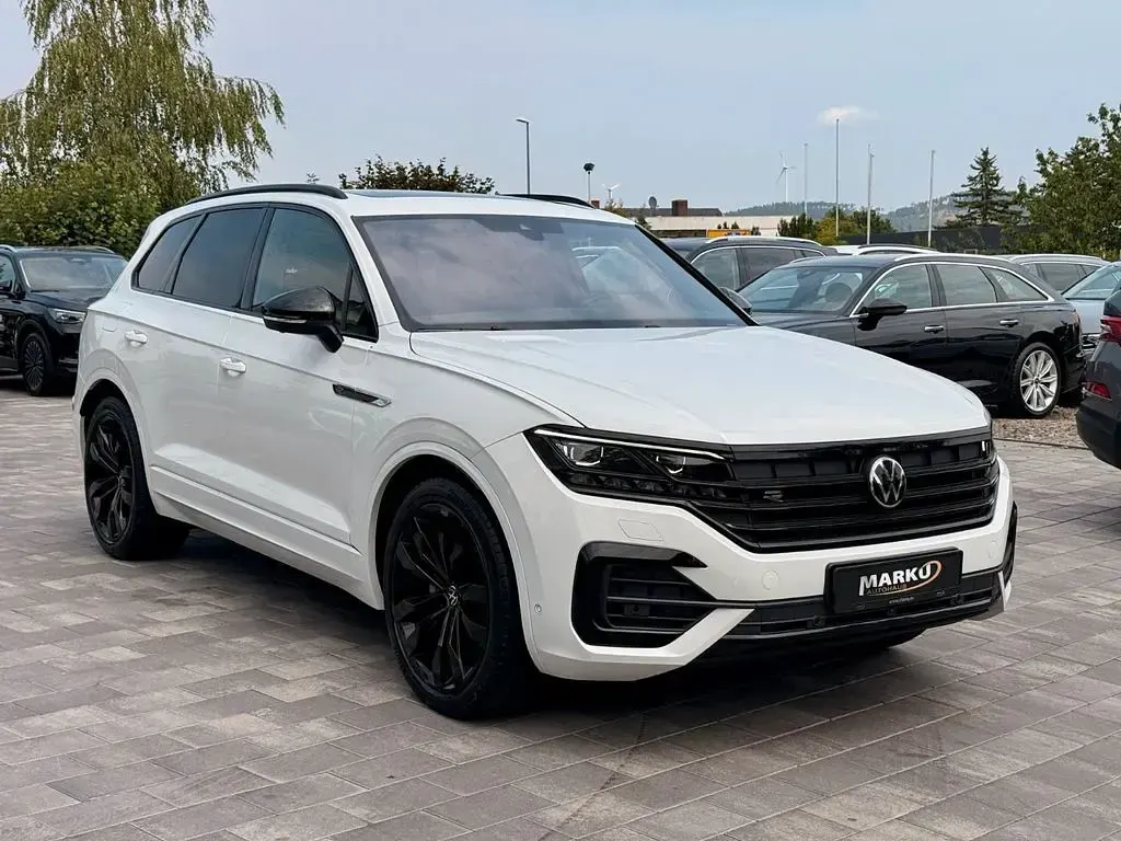 Gebraucht VW Touareg R-line 286 PS (210 kW) 2023 Weiß SUV