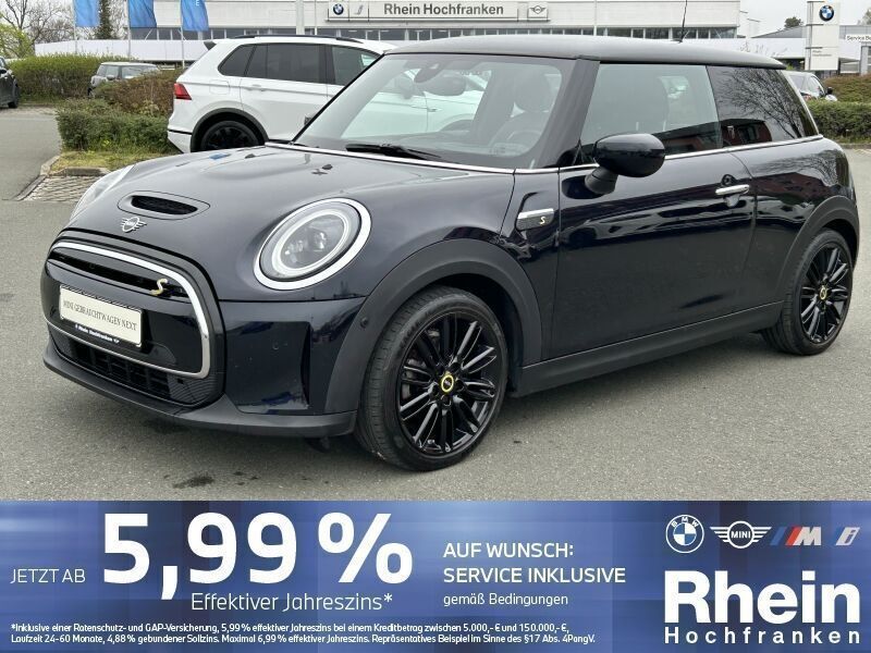 Schwarz Gebraucht 2022 Mini Cooper SE Kleinwagen | 16.430 € (Guter Preis) - Bild 1/4