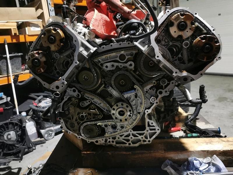 Gebraucht Audi A8L 349 PS (256 kW) 2008 Schwarz Limousine