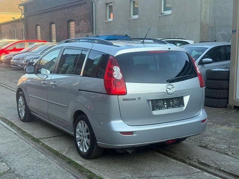 Gebraucht Mazda 5 Exclusive 116 PS (85 kW) 2008 Silber Van / Kleinbus