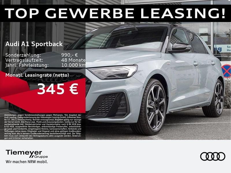Grau Gebraucht 2025 Audi A1 Sportback S-Line Kleinwagen | 32.840 € - Bild 1/4