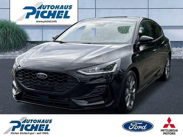 Schwarz(metallic) Neu 2024 Ford Focus ST-Line Limousine | 25.990 € (Superpreis) - Bild 1/4
