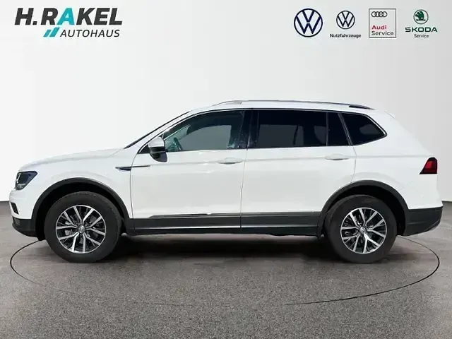 Gebraucht VW Tiguan Allspace Comfortline 150 PS (110 kW) 2019 Weiss SUV