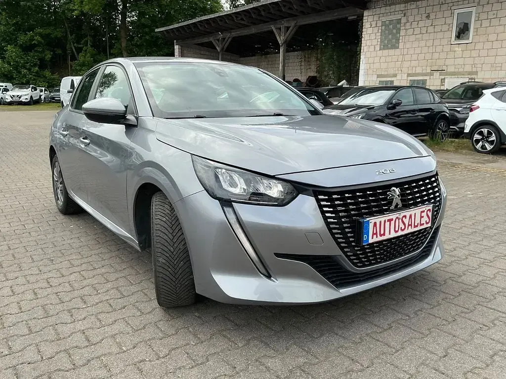 Gebraucht Peugeot 208 Active 102 PS (75 kW) 2021 Grau Kleinwagen