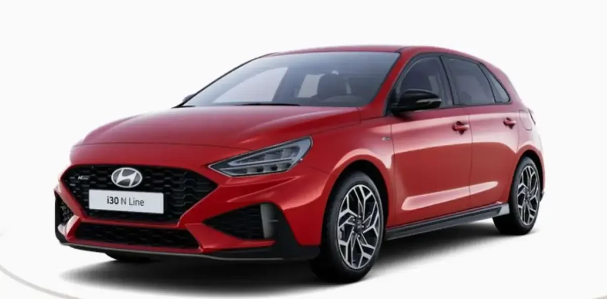 Neu Hyundai i30 N Line 140 PS (102 kW) 2025 Rot Limousine