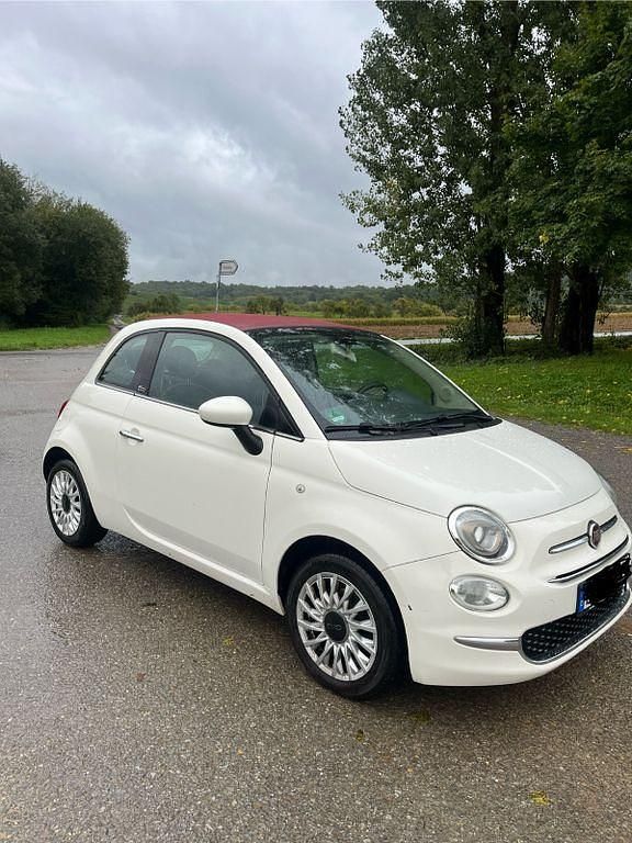 Weiß Gebraucht 2015 Fiat 500C Lounge Cabrio | 5.600 € (Guter Preis) - Bild 1/4