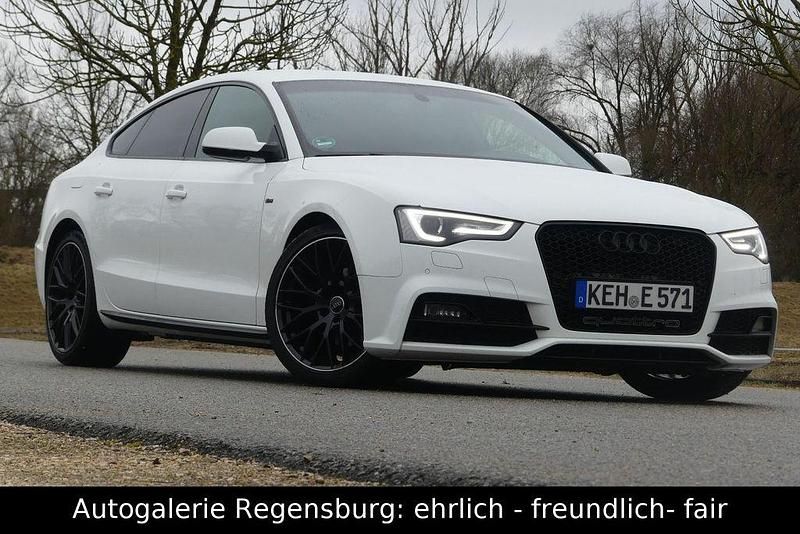 Gebraucht Audi A5 Sportback S-Line 190 PS (139 kW) 2016 Weiß Kleinwagen