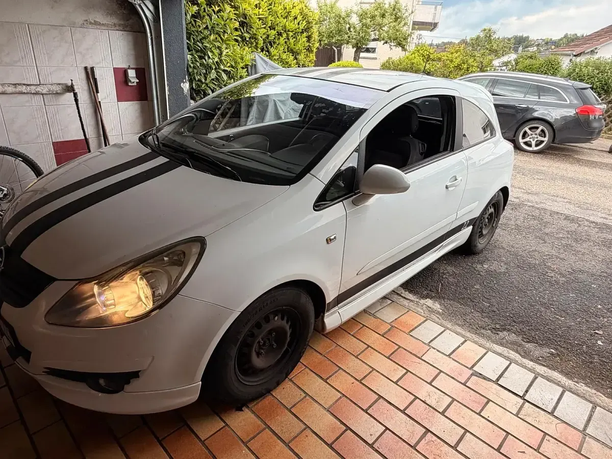 Gebraucht Opel Corsa OPC 90 PS (66 kW) 2007 Weiß Kleinwagen
