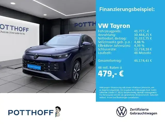 Gebraucht VW Tayron Elegance 150 PS (110 kW) 2025 SUV