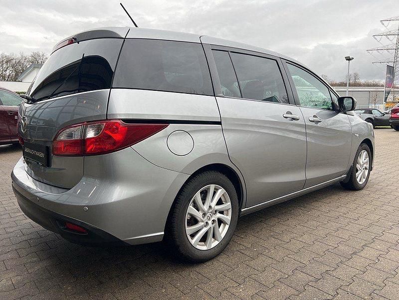 Gebraucht Mazda 5 Center-Line 150 PS (110 kW) 2011 Silber Van / Kleinbus