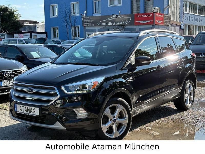 Schwarz Gebraucht 2017 Ford Kuga Titanium SUV | 13.990 € (Guter Preis) - Bild 1/4