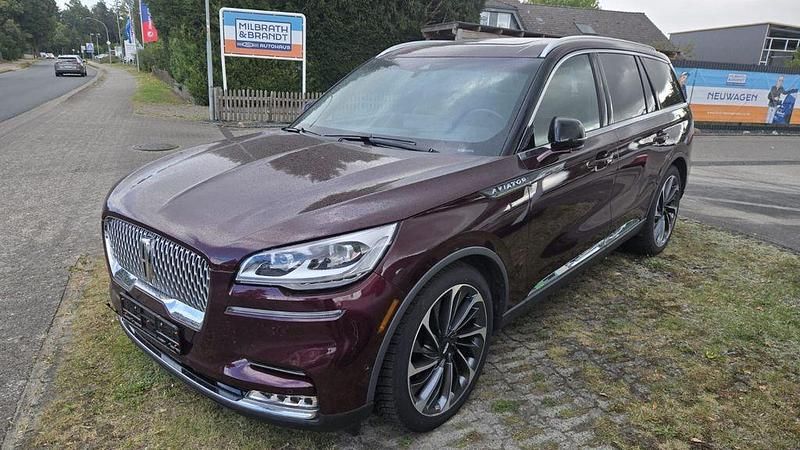 Rot Gebraucht 2020 Lincoln Aviator SUV | 39.900 € - Bild 1/4