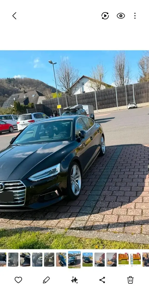 Gebraucht Audi A5 Sport 190 PS (139 kW) 2017 Schwarz Coupé