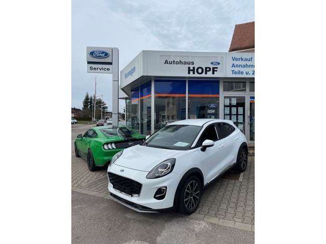 Gebraucht Ford Puma Titanium 125 PS (91 kW) 2020 Frostweiß Coupé