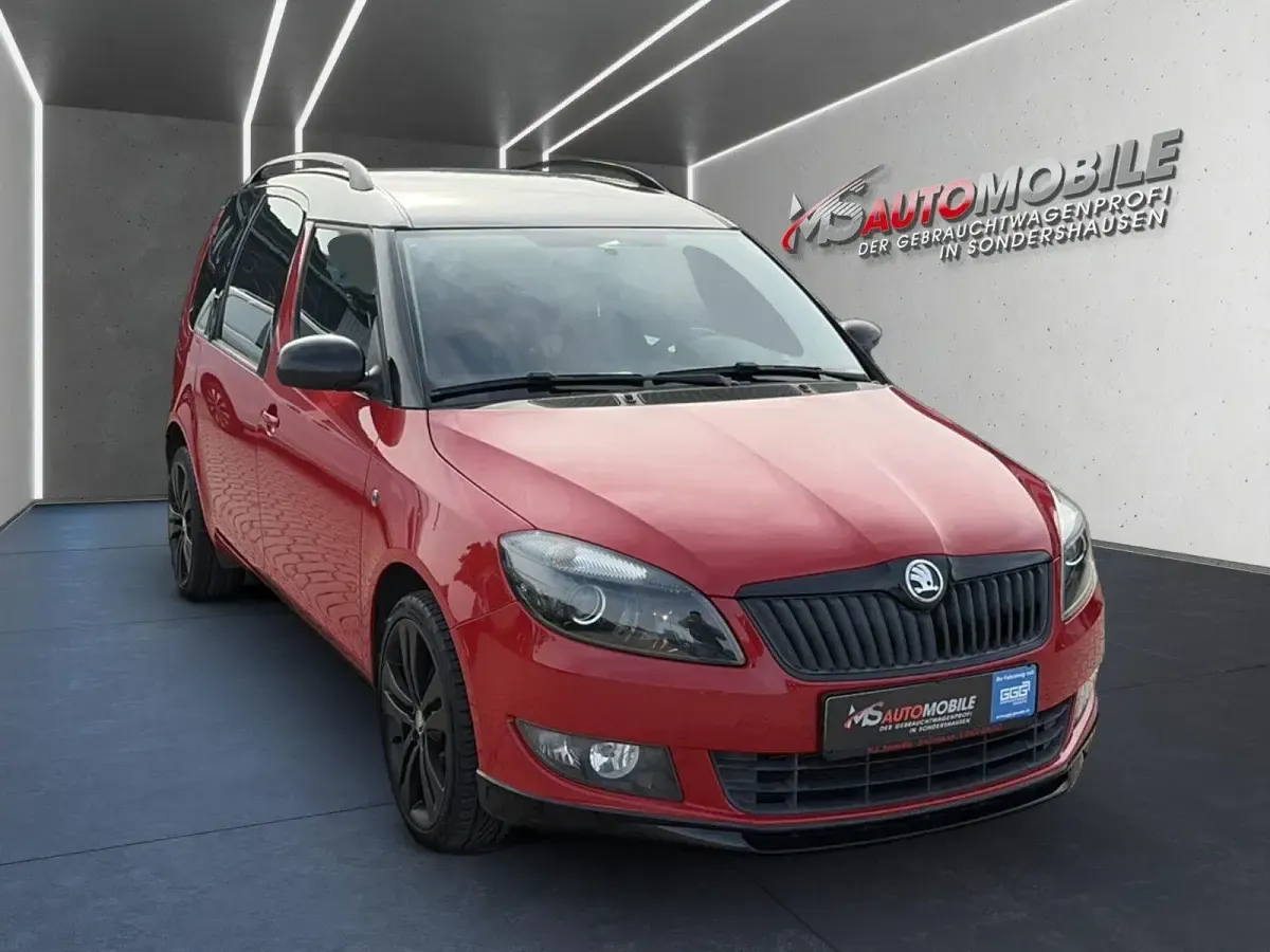Gebraucht Skoda Roomster Noire 86 PS (63 kW) 2015 Rot Van / Kleinbus